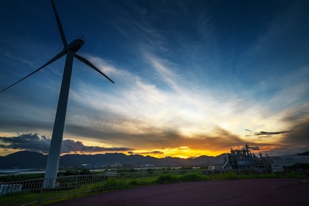 旅行-风光-我要上封面-夕阳-峡湾 图片素材