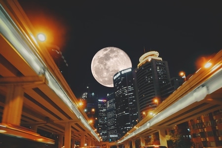 城市-夜景-扫街-街拍-建筑 图片素材