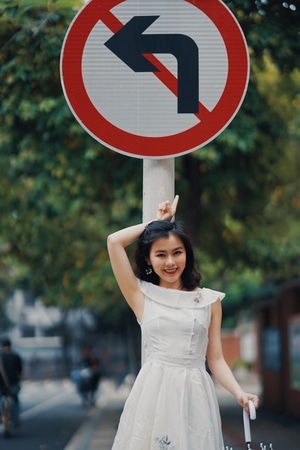 索尼-a7-城市-人像-模拍 图片素材
