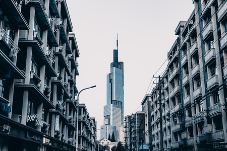 影-建筑-城市-建筑-楼房 图片素材