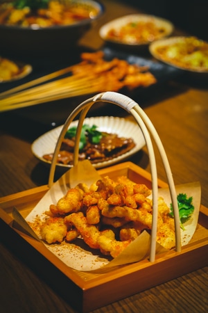 深夜食堂-美食-食物-美食-篮子 图片素材