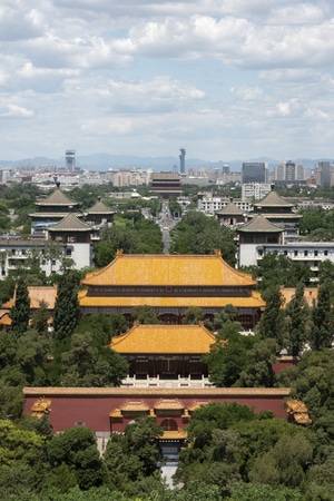 我要上封面-城市色彩-风光-北京-你好2020 图片素材