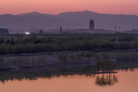情绪-色彩-你好2020-北京-风光 图片素材