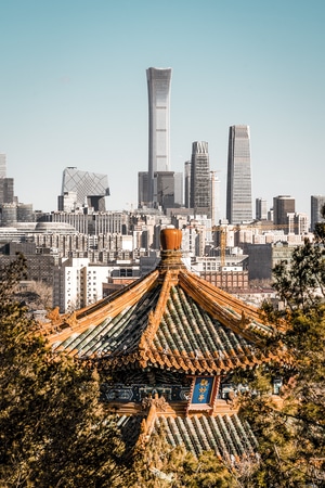 旅游-疫情防控中的新年-风光-年味-城市风光 图片素材
