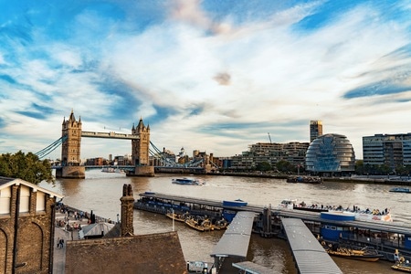 伦敦-泰晤士河-城市-建筑-泰晤士河 图片素材