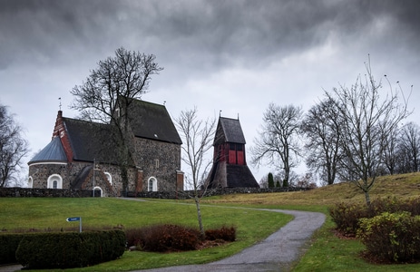 瑞典-斯德哥尔摩-教堂-建筑-风景 图片素材