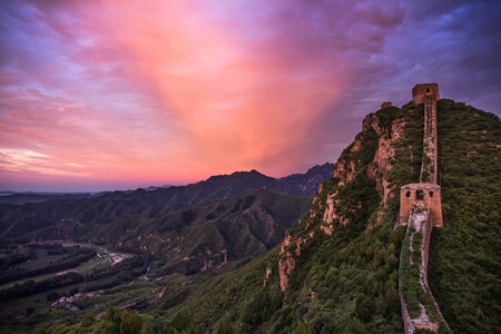 长城-古北口-风景-古迹-自然 图片素材
