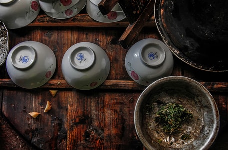 静物-莜面-农村-碗-瓷碗 图片素材