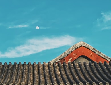 摄影-手机摄影-色系-房檐-屋檐 图片素材