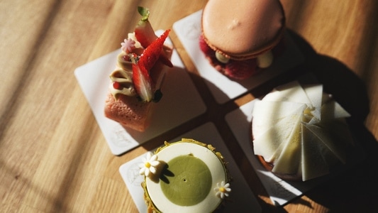 美食-西点-法式西点-手机后期-光影 图片素材