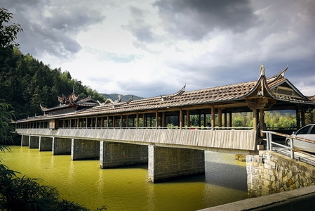 风光-河流-建筑-屏南县-行摄 图片素材