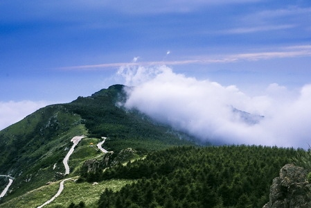 风光-自然-云雾-京郊-山峰 图片素材