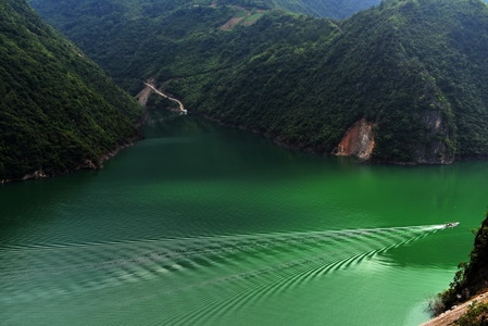 十堰市-风光-河流-自然-山川 图片素材
