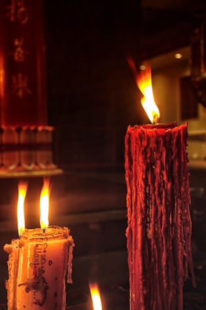 小而美-生活-街拍-自然-蜡烛 图片素材