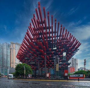 城市-建筑-建筑外部-街拍-城市天际线 图片素材