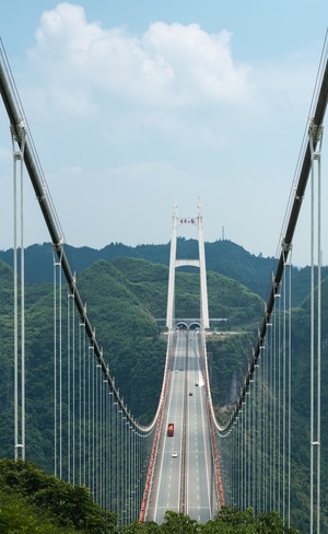 桥-斜拉桥-湘西-矮寨大桥-建筑 图片素材