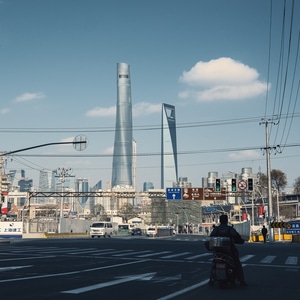 城市-建筑-原创-都市风光-上海 图片素材