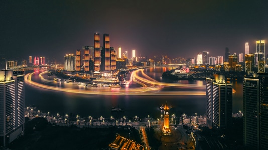 看你的城市-重庆-夜景-勒是雾都-城市 图片素材