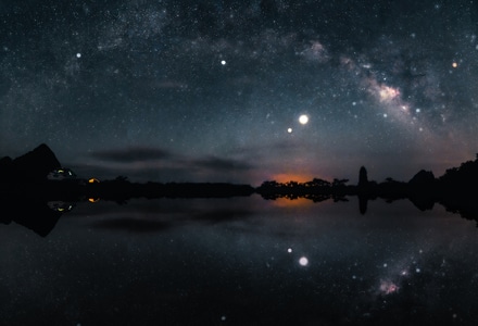 星空-银河-星空-银河-风光 图片素材