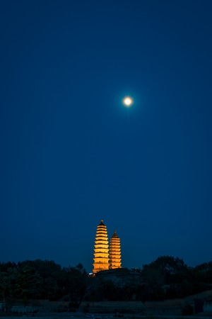 我要上封面-山西-夜色-大美太原-城市 图片素材