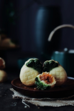 静物-美食-凤梨酥-糕点-甜点 图片素材
