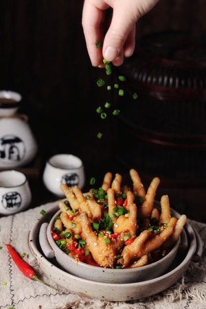 美食-静物-美食-食物-鸡爪 图片素材