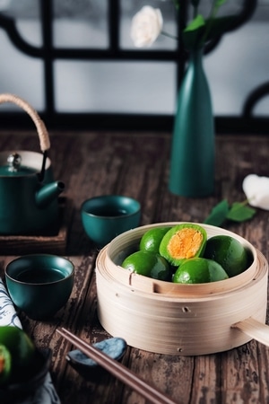 美食-静物-美食-食物-青团 图片素材
