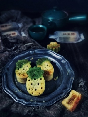 手机摄影-美食-凤梨酥-美食-食物 图片素材