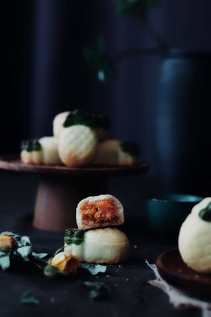 静物-美食-凤梨酥-糕点-甜点 图片素材