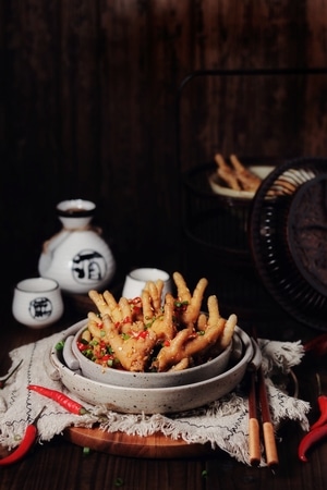 美食-静物-美食-食物-红油酸辣鸡爪 图片素材