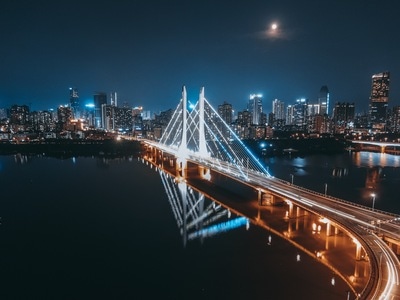 看你的城市-惠州-夜景-航拍-城市 图片素材