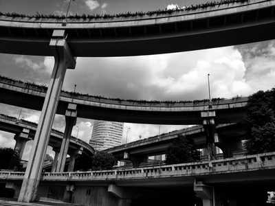 城市-风光-建筑-立交桥-成都 图片素材