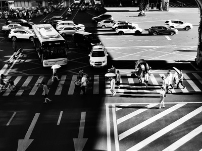 下班路上-二环高架-光华村口-手机摄影-成都 图片素材