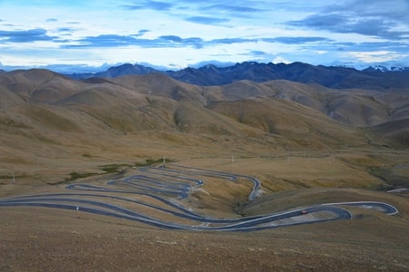 旅行-西藏之旅-朝圣-路上的风景-珠峰大本营 图片素材