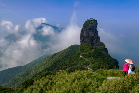风光-贵州-铜仁-山-山峰 图片素材