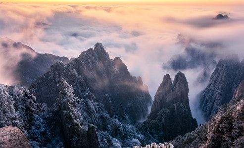 自然-风光-徽州-黄山-旅行 图片素材