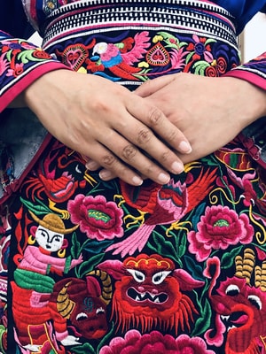 苗族-人文-旅行-手机摄影-苗族服饰 图片素材