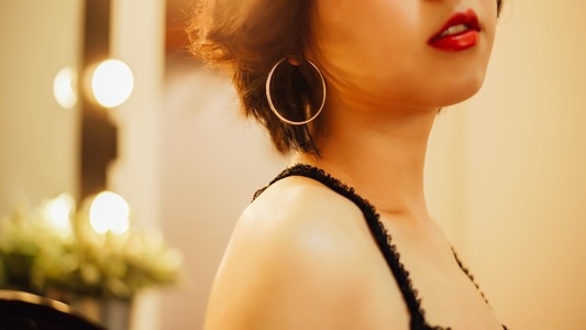 写真-上海-少女-索尼-我要上开屏 图片素材