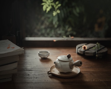 茶道-汝窑-茶具-静物-我要上封面 图片素材