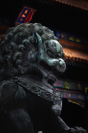 你好2020-古迹-石狮-石雕-雕塑 图片素材