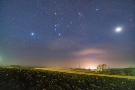 2020-星空-月夜-风景-风光 图片素材