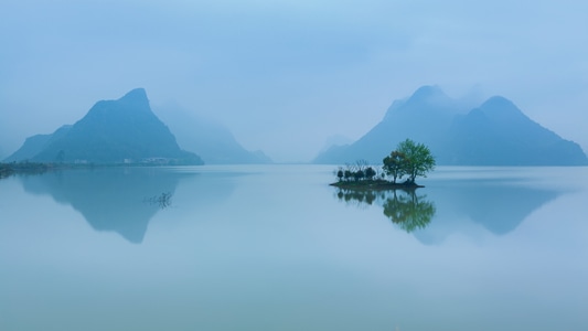 灕江-山水-桂林-漓江-江面 图片素材