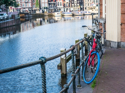 荷兰-旅行摄影-阿姆斯特丹-河-河面 图片素材