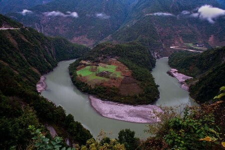 你好2020-风光-怒江-风光-风景 图片素材