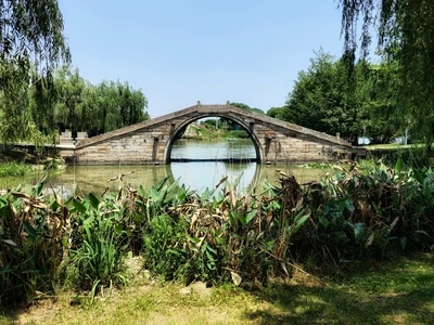 桥-随心拍-无锡市-氧气-森林 图片素材