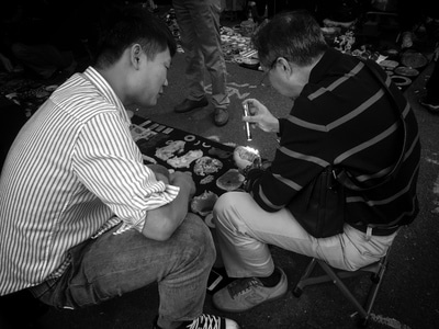街拍-手机拍摄-杭州-看你的城市-男人 图片素材