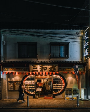 夜色-决定性瞬间-街拍-街头摄影-扫街 图片素材