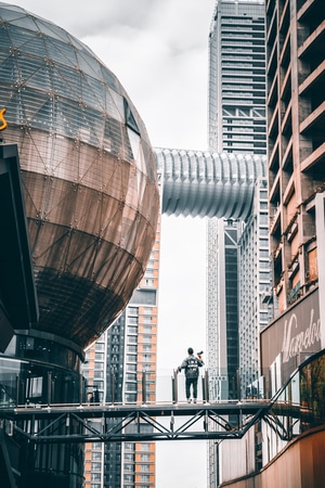 旅行-重庆-山城-建筑-科幻 图片素材