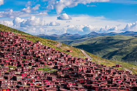 纪实-色达-旅拍-高原-摄影 图片素材