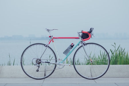 成都-兴隆湖-骑行-自行车-自行车 图片素材